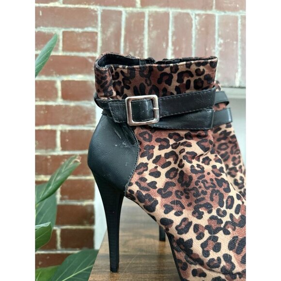UNSENSORED women’s size 6.5/7 cheetah stilettos - Picture 4 of 12